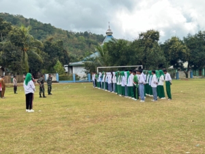 Danposramil Parado Pimpin Upacara dan Seleksi Paskibra Sambut HUT RI ke-80 di Monta