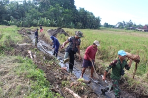 Dan SSK TMMD 125 Jadi Motor Penggerak Gotong Royong TNI dan Warga Batuan