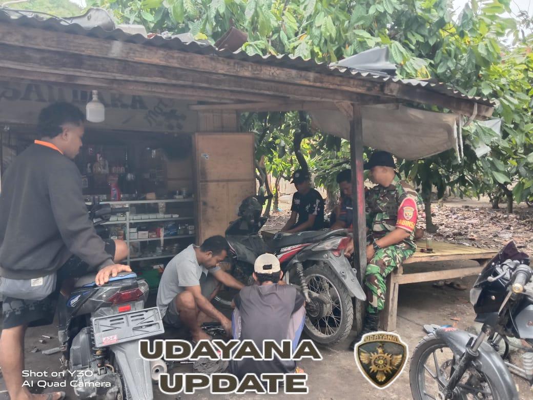 Babinsa Kodim 1602-01/Ende Aktif Pantau Keamanan Wilayah di Kelurahan Ndorurea 1