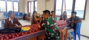 Babinsa Ingatkan Pentingnya Jaga Diri dan Lingkungan