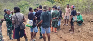 TMMD 125, Dandim Alor Cek Jalan Penghubung Dua Dusun