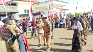 Pembukaan Pekan Olahraga Kodi Balagar 2025, Danramil 02/KODI Tunjukkan Dukungan