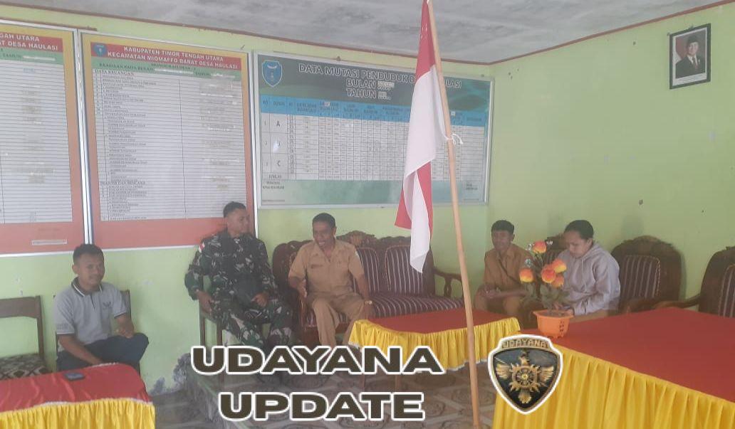 Babinsa Jadi Mitra Strategis Pemerintah Desa dalam Pembinaan Wilayah