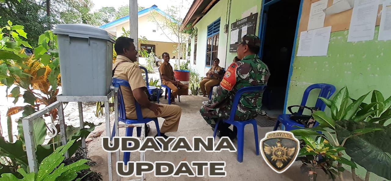 Perkuat Kolaborasi, Babinsa dan Perangkat Desa Duduk Bersama