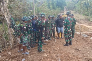 Mudahkan Dalam Pengawasan, Satgas TMMD 125 Kodim Belu Rutin Apel Pagi Pengecekan