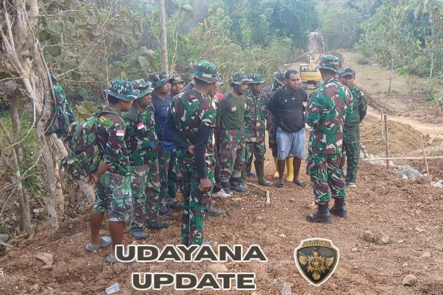 Mudahkan Dalam Pengawasan, Satgas TMMD 125 Kodim Belu Rutin Apel Pagi Pengecekan