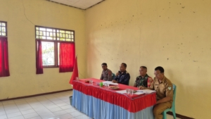 Babinsa Koramil 1618-02/Miobar Hadiri Rapat Perdana Persiapan HUT RI ke-80 di Kecamatan Musi
