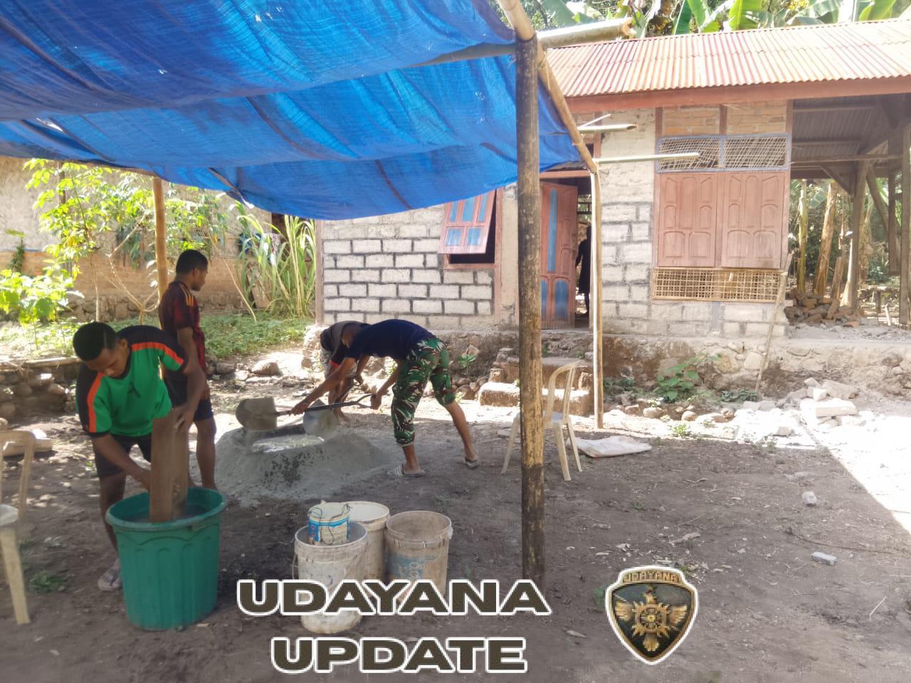 Program Tambahan TMMD: Rehab Rumah di Kiraman