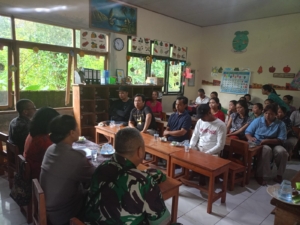 Didampingi Babinsa Getakan, TK Negeri Getakan Gelar Sosialisasi Wujudkan Pelayanan Pendidikan Bermutu