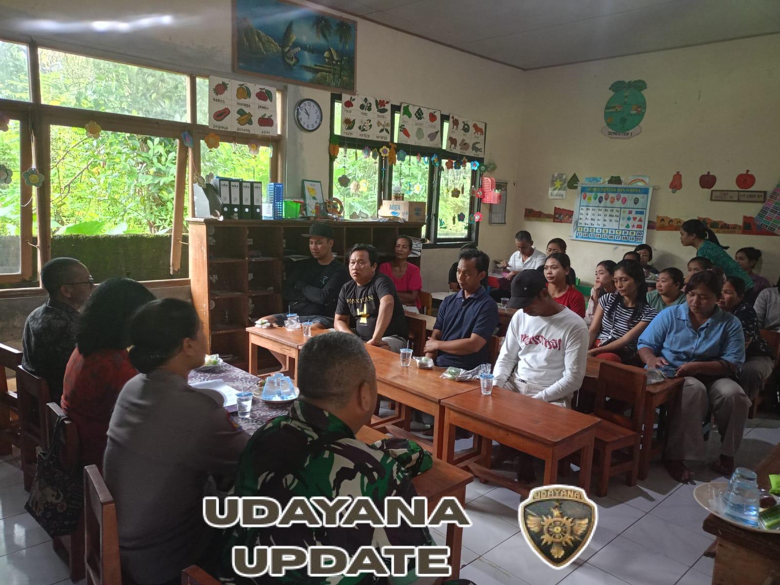 Didampingi Babinsa Getakan, TK Negeri Getakan Gelar Sosialisasi Wujudkan Pelayanan Pendidikan Bermutu