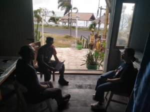 Pastikan Kesiapan Program MBG, Ketua Tim MBG Gelar penijauan Bersama Babinsa Batununggul