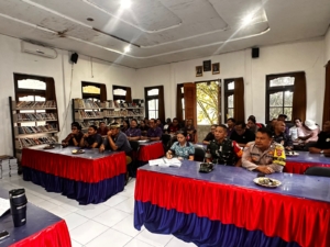 Sinergi Pemdes Dan Babinsa Gelar Rpat Kesiapan Porseni Meriahkan HUT RI Ke 80