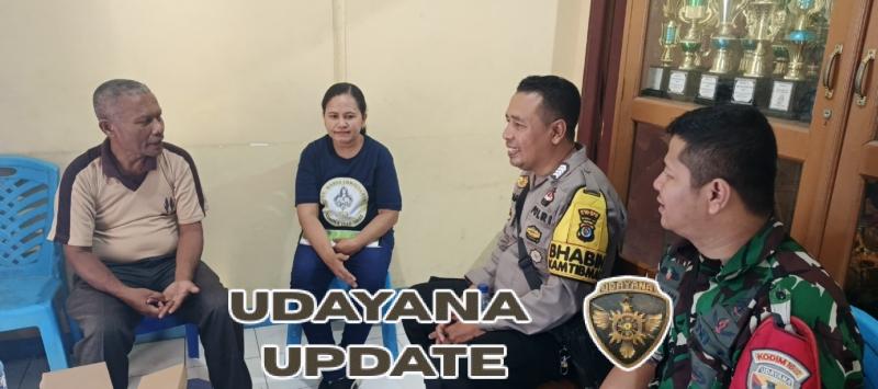 Babinsa Kodim 1602/Ende Sampaikan Program Kerja di SMPN 2 Ende untuk Pembinaan Siswa