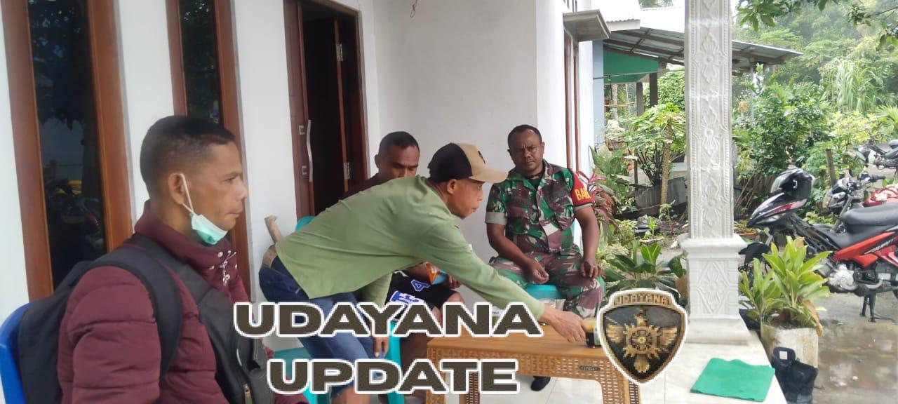 Penguatan Kemanunggalan TNI-Rakyat, Babinsa Lakukan Pamwil di Desa Ranoramba