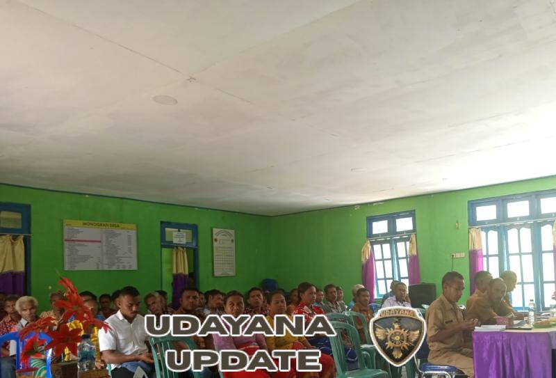 Babinsa Naikliu Aktif Dalam Rapat Evaluasi Dan Perencanaan