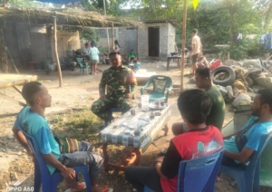TNI dan Masyarakat Bersatu dalam Karya Bakti di Wilayah Binaan Pulau Ende