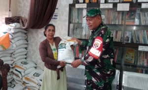 Pendampingan Pendistribusian Beras Pangan Bulog Berjalan Tertib