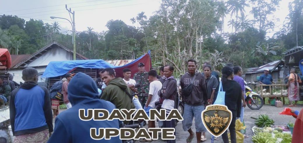 Koramil 1621-04/Amanatun Utara Pastikan Kestabilan Harga Pasar melalui Pemantauan Babinsa