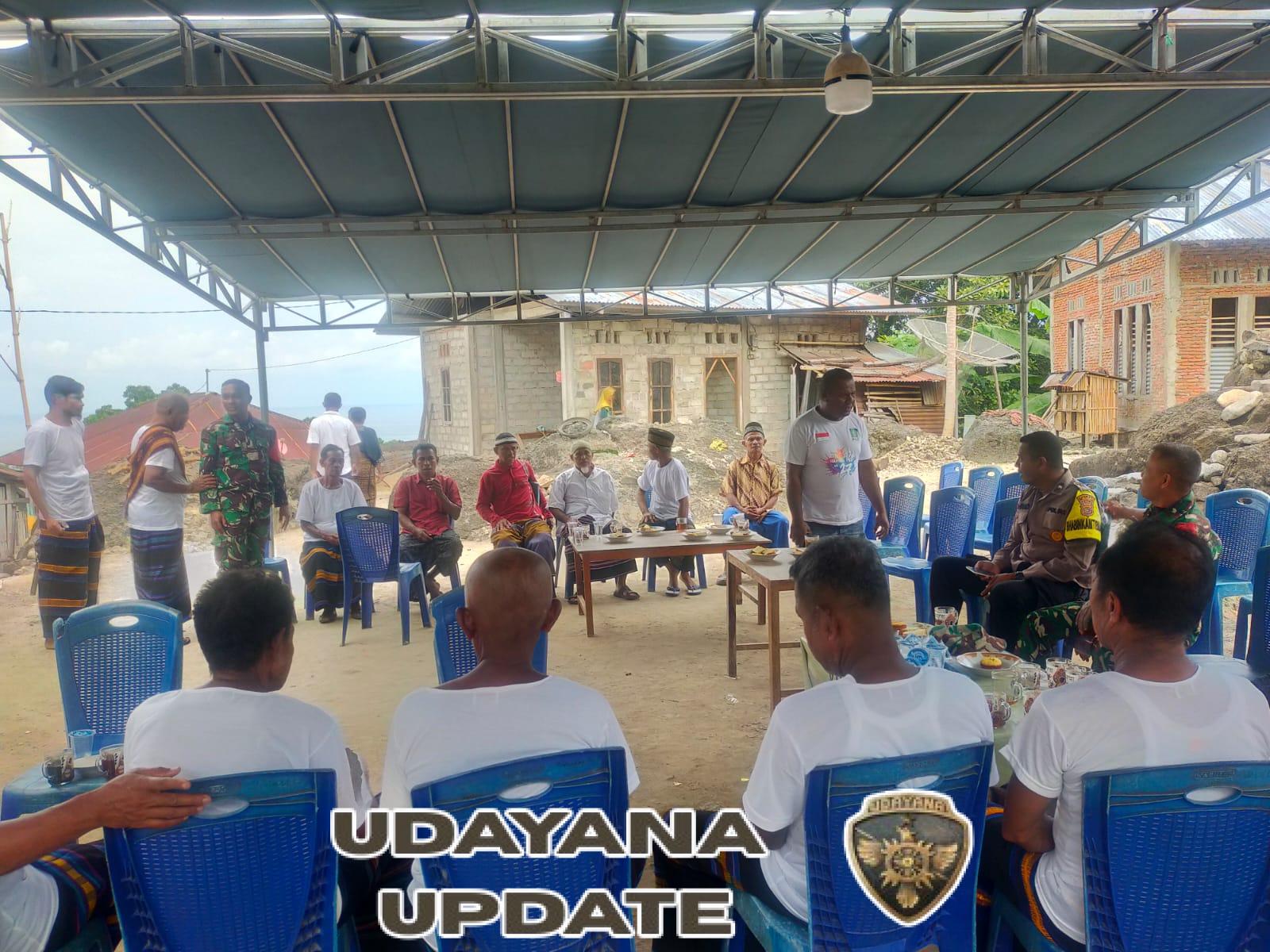 Babinsa Desa Wonda Ajak Warga Waspada Cuaca dan Jaga Keamanan Lingkungan