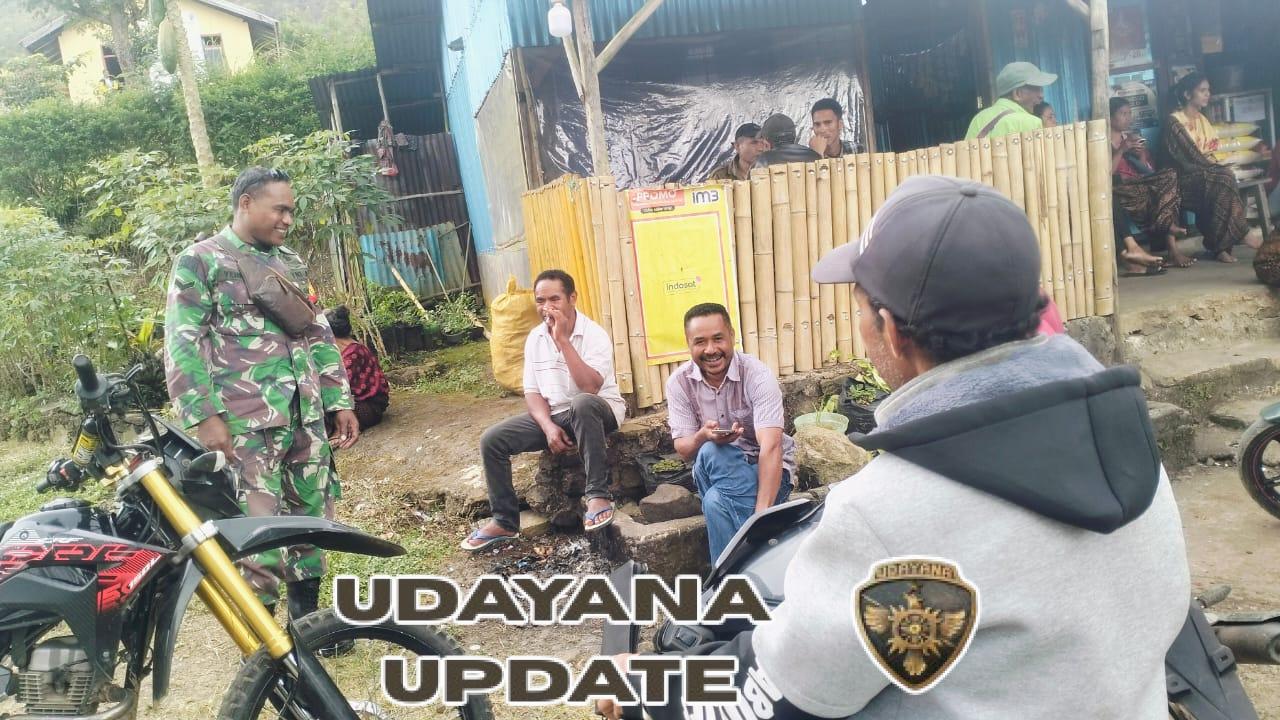 TNI Hadir di Tengah Masyarakat, Babinsa Detusoko Perkuat Kemanunggalan dengan Warga