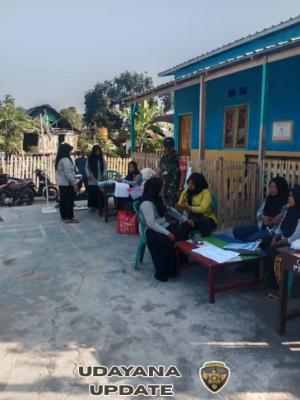 Babinsa dan Posyandu Bersinergi Tingkatkan Kesadaran Kesehatan Warga