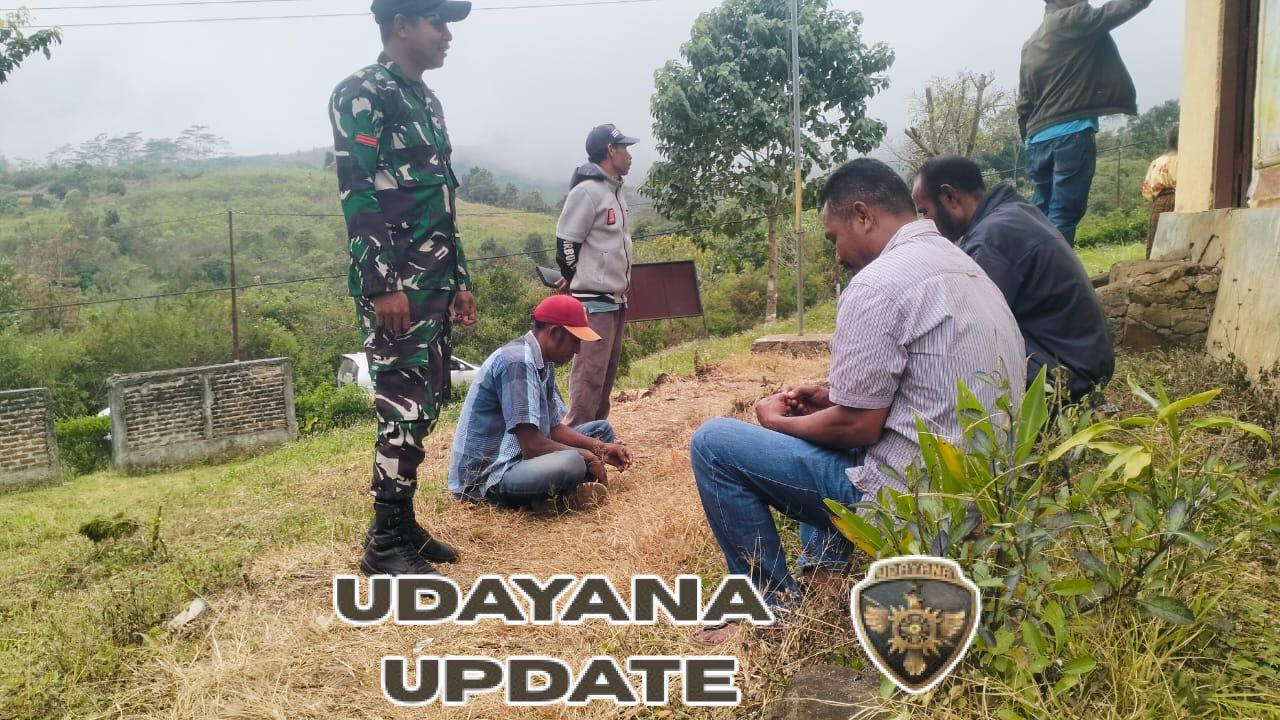 Babinsa Kodim 1602/Ende Perkuat Sinergi dengan Warga Desa Taniwoda