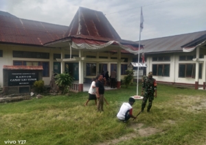 Kodim 1602/Ende Gelar Karya Bakti dan Komsos, Tingkatkan Sinergi dengan Masyarakat