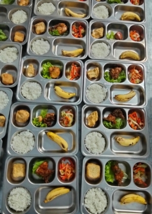 MBG di Kota Bima: Menu Lezat dan Bergizi Tumbuhkan Energi Positif Murid