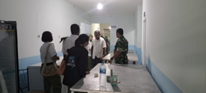 Kodim 1602/Ende Dampingi SPPI Tinjau Lokasi Seleksi Perwira di Ende