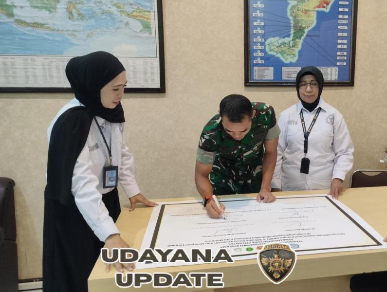 Kodim 1606/Mataram dan BNN Kota Mataram Teken MoU P4GN