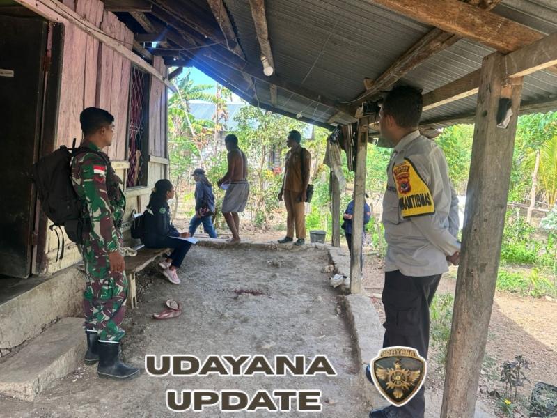 Meningkatkan Kesehatan Masyarakat Dengan Mencegah Penyebaran Penyakit Babinsa Dampingi Tim Puskesmas Verifikasi STBM Pilar 1