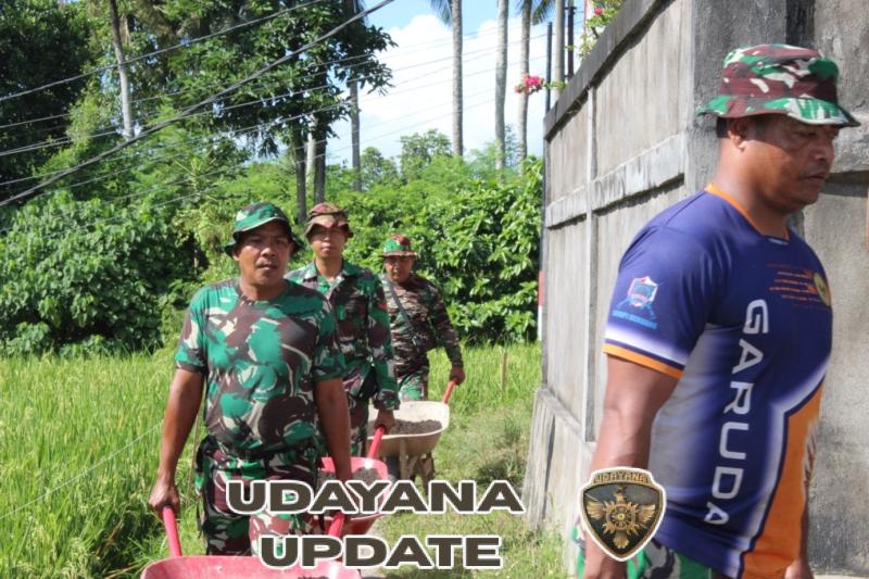 Di Hari ke-8 TMMD 125, Dansatgas TNI Tunjukkan Komitmen Bangun Desa Batuan
