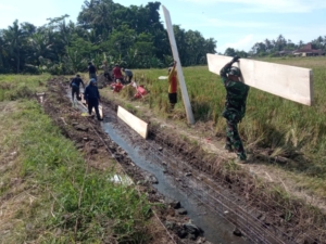 Di Hari ke-8 TMMD, Dan SSK Terjun Langsung Pastikan Kualitas Jalan Usaha Tani
