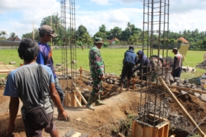 Dansatgas TMMD 125 Optimalkan Hari ke-8 untuk Percepatan Pembangunan Infrastruktur Air