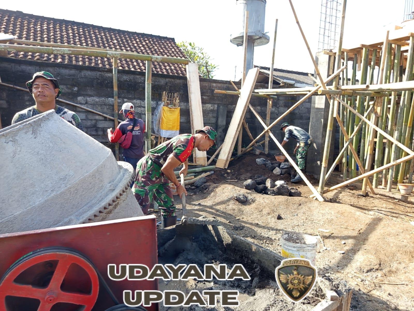 TMMD 125 Bangun Tower Air 20.000 Liter, Warga Bucuan Sambut dengan Sukacita