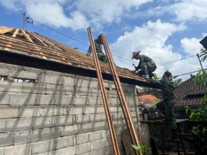 Berkat TMMD, Rumah Pak Sudama Kini Lebih Layak dan Sehat untuk Dihuni