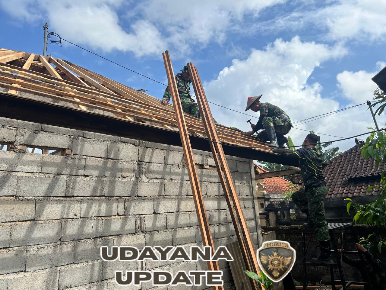 Berkat TMMD, Rumah Pak Sudama Kini Lebih Layak dan Sehat untuk Dihuni