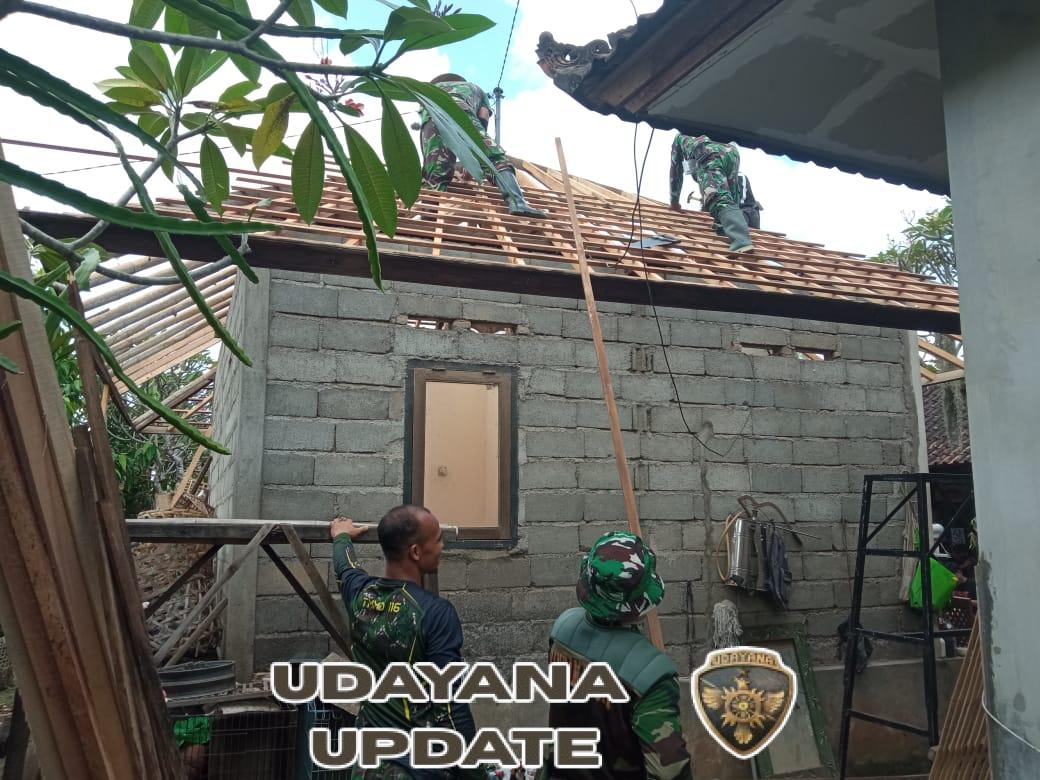 Kebersamaan Warga dan Tokoh Adat Jadi Kekuatan Pembangunan di TMMD Gianyar