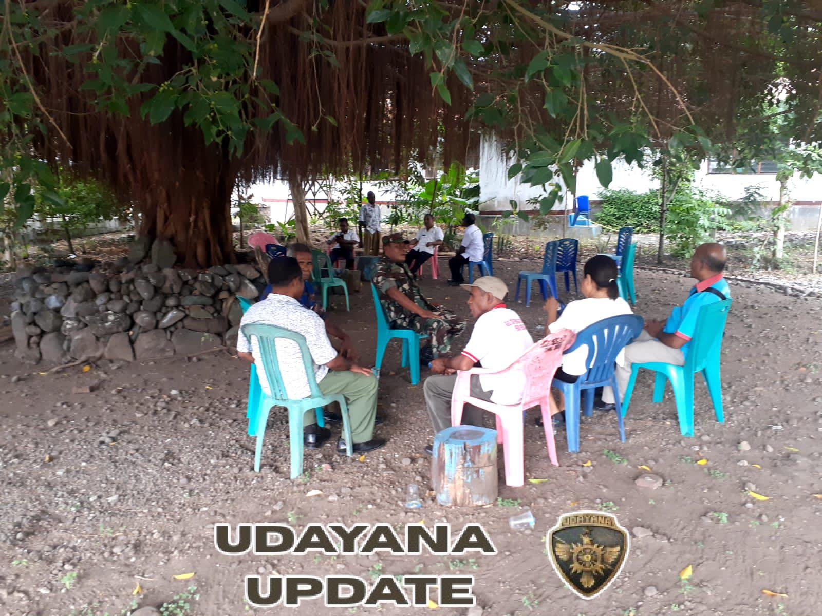 Tingkatkan Ketahanan Pangan, Babinsa Jalin Komunikasi dengan Lembaga Pertanian