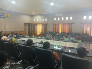 Sinergi TNI dan Instansi Terkait, Pasi Ops Kodim 1628 Hadiri Sosialisasi Jaringan Irigasi