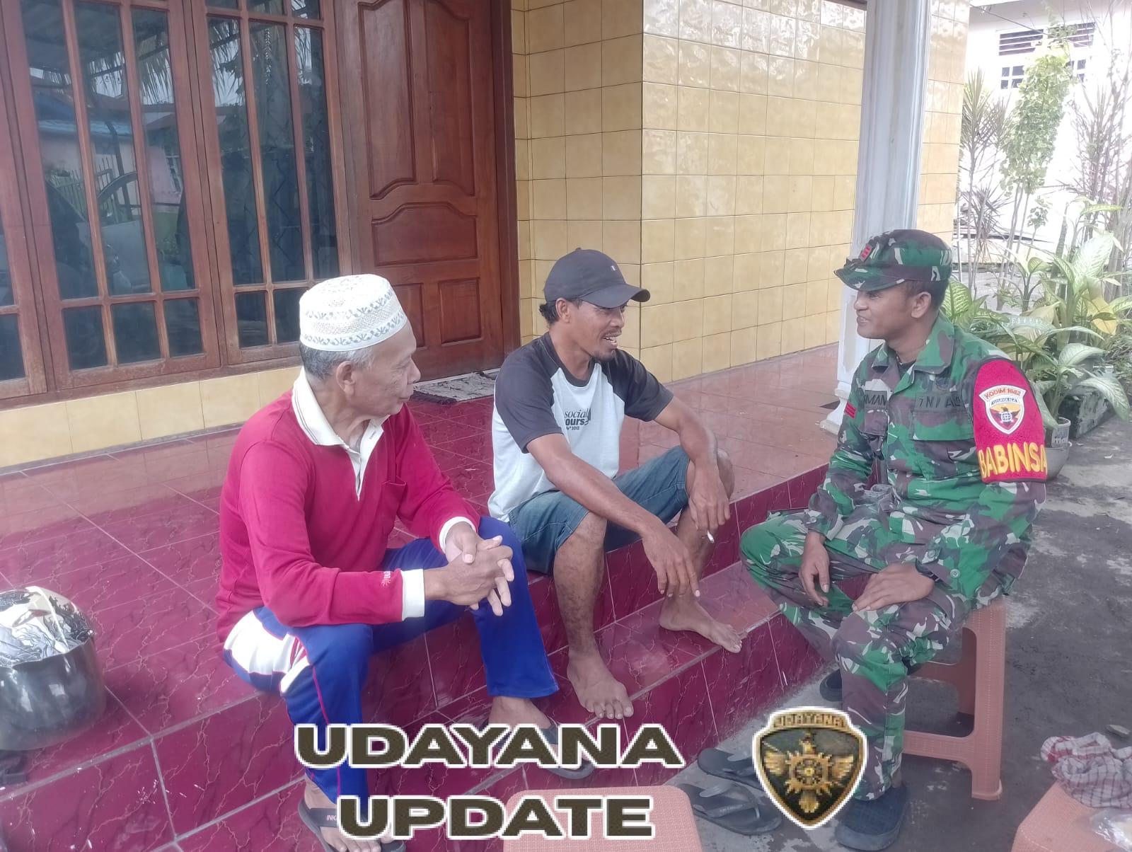 Komsos dan Pamwil Babinsa Ende Berjalan Lancar, Masyarakat Sambut Antusias