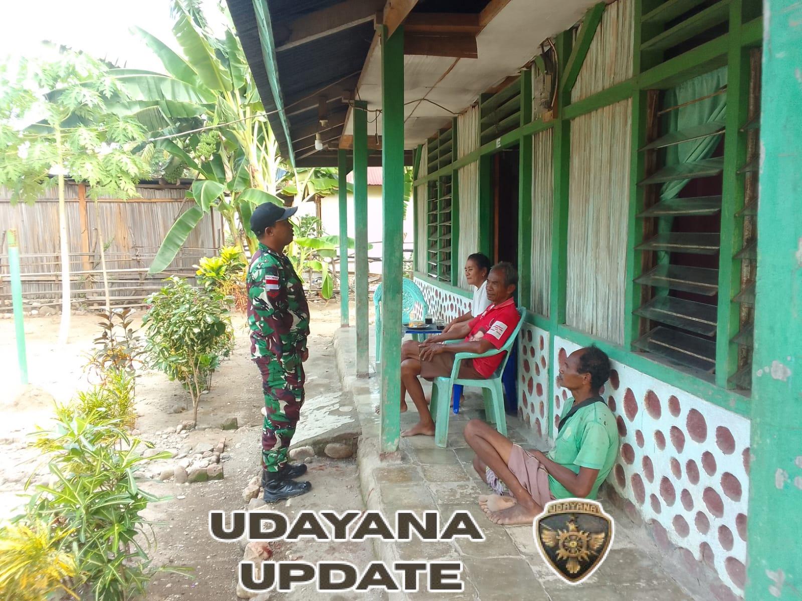 Babinsa Hadir di Tengah Masyarakat: Komsos di Desa Fafinesu A Wujud Kepedulian TNI