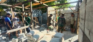 TMMD ke-125 Lanjutkan Perehapan Rumah di Dusun Sibera, Kiraman