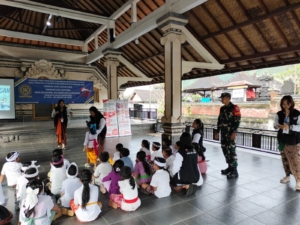 KKN Unud Beri Edukasi Pentingnya Menabung Pada Anak TK Dan SD Di Selisihan