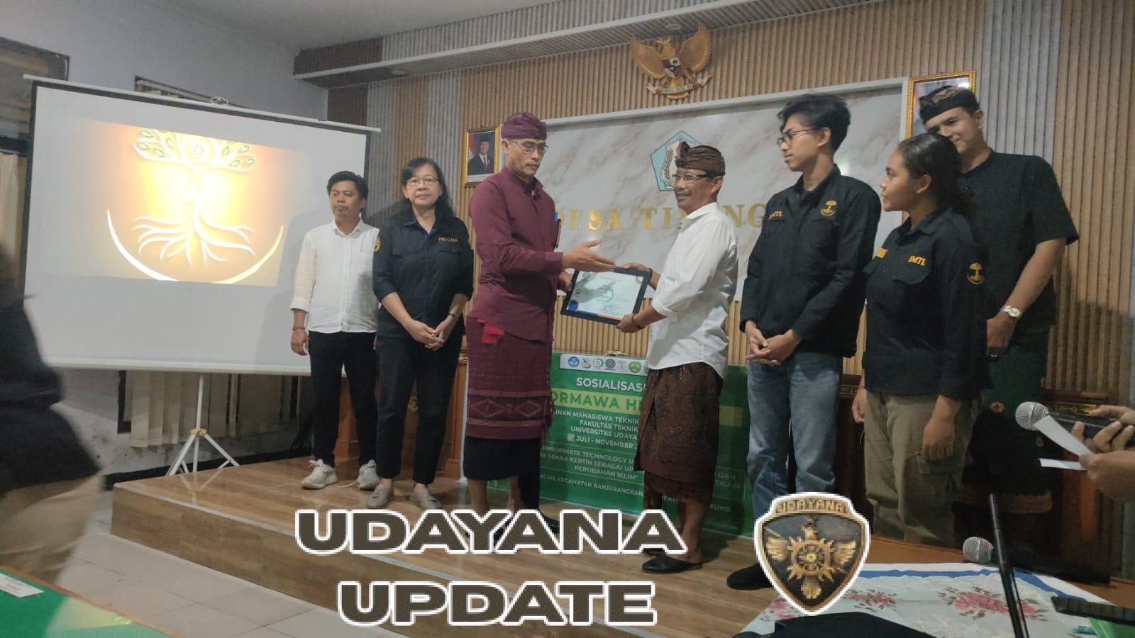 Babinsa Tihingan Tegaskan Siap Berkontribusi Sukseskan PPK Ormawa HMTL Unud