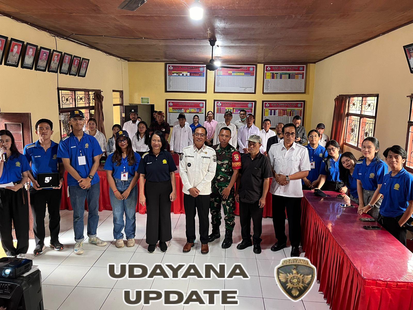 Babinsa Koramil 03/Tembuku Siap Dukung Mahasiswa KKN Wujudkan Inovasi di Desa Binaan