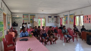 Babinsa Terlibat dalam Sosialisasi Perluasan Instalasi Listrik PLTA Lapopu