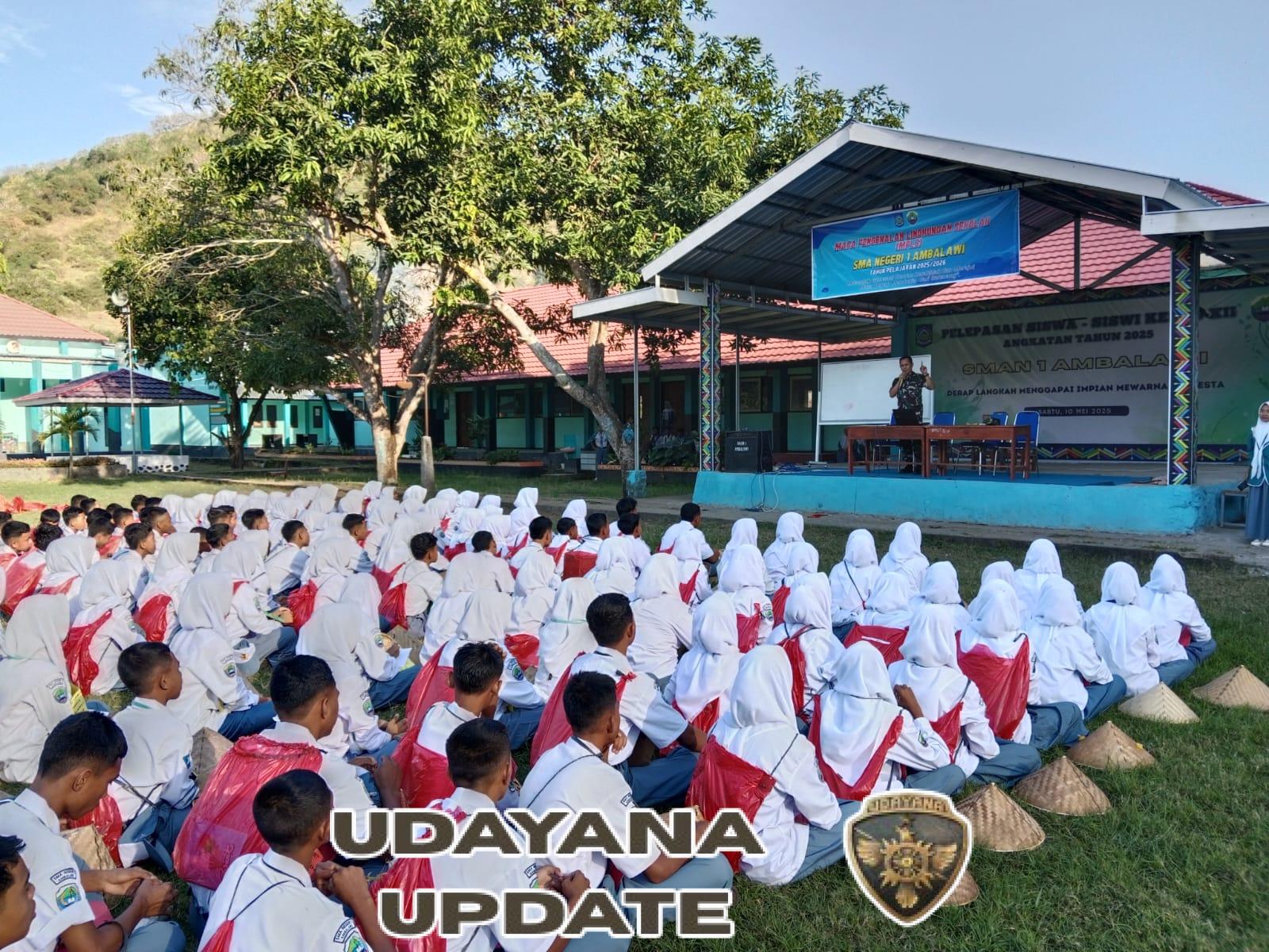 Pelda Sufriadin Ingatkan Siswa SMAN 1 Ambalawi Hindari Narkoba dan Pergaulan Bebas