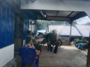 Babinsa Koramil 1602-04 Jalin Komunikasi Sosial, Dengarkan Aspirasi Warga Binaan