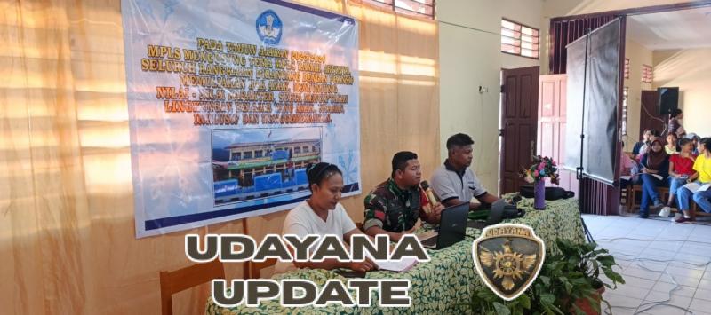 SMPN 2 Ende Gandeng Babinsa untuk Tanamkan Semangat Cinta Tanah Air